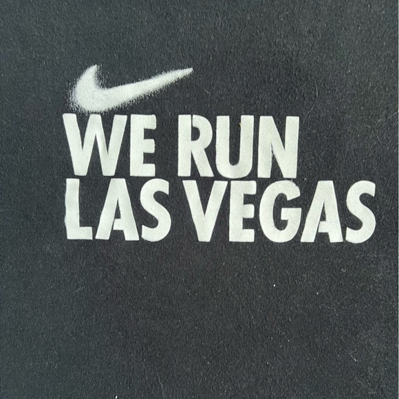 NIKE BLACK DRI-FIT SHORT SLEEVE CREWNECK LAS VEGAS T-SHIRT SIZE M - Picture 5 of 7